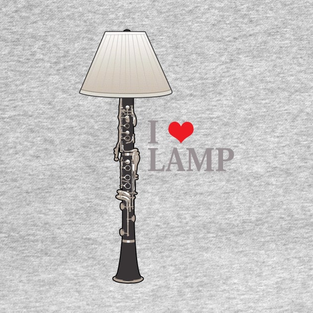 I Love Lamp by Dawn Anthes